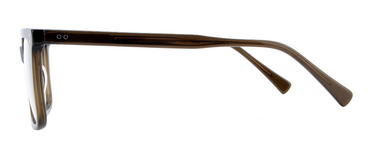 Men Cristal Eyeglasses: Dogo - Black/Brown SpecSMART Eye Clinic (side View)